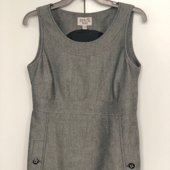 ❤️- ❤️ Wool tweed shift dress by Esprit with side zip, pockets and great det… - Picture 3 of 9